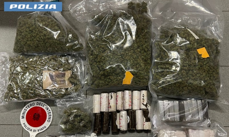 Spaccio di droga quattro arresti e più di 10 chili di droga