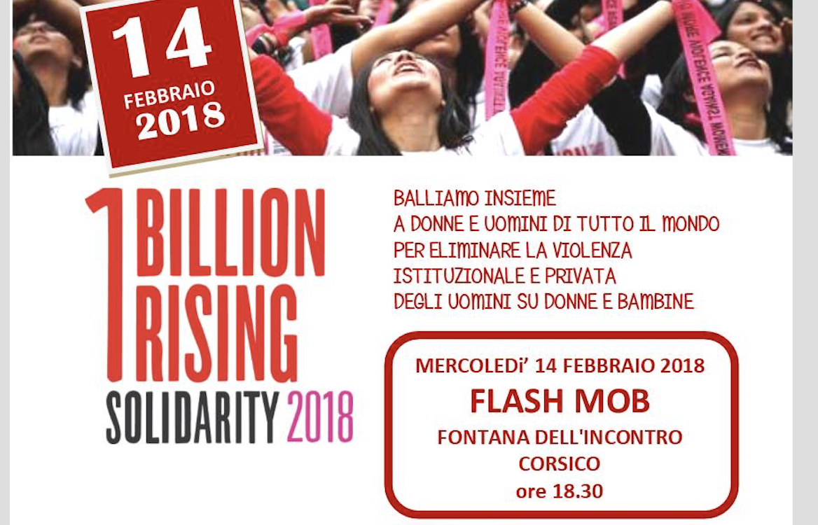 One Billion Rising a Corsico con Ventunesimo Donna