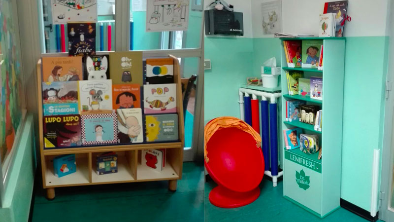 Baby biblioteche per gli asili di Trezzano