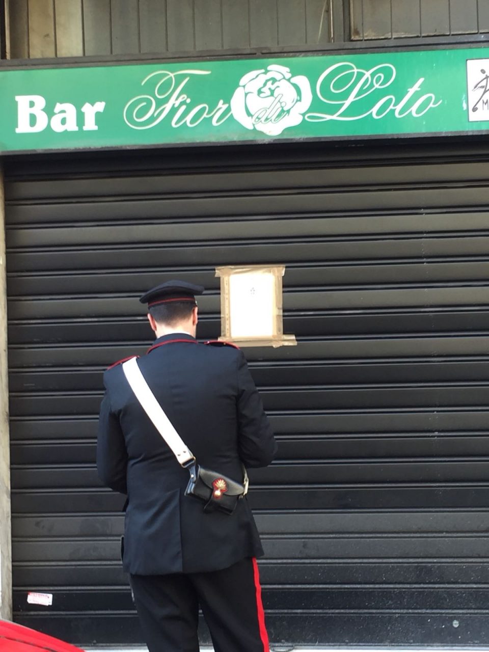 chiusura del bar Kennedy