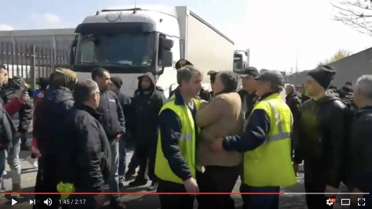 Protesta lavoratori Pam di Trezzano Il VIDEO dei momenti di tensione