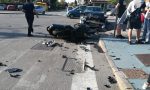 Scontro auto moto in via Matteotti ad Assago: ferito un 45enne (FOTO)