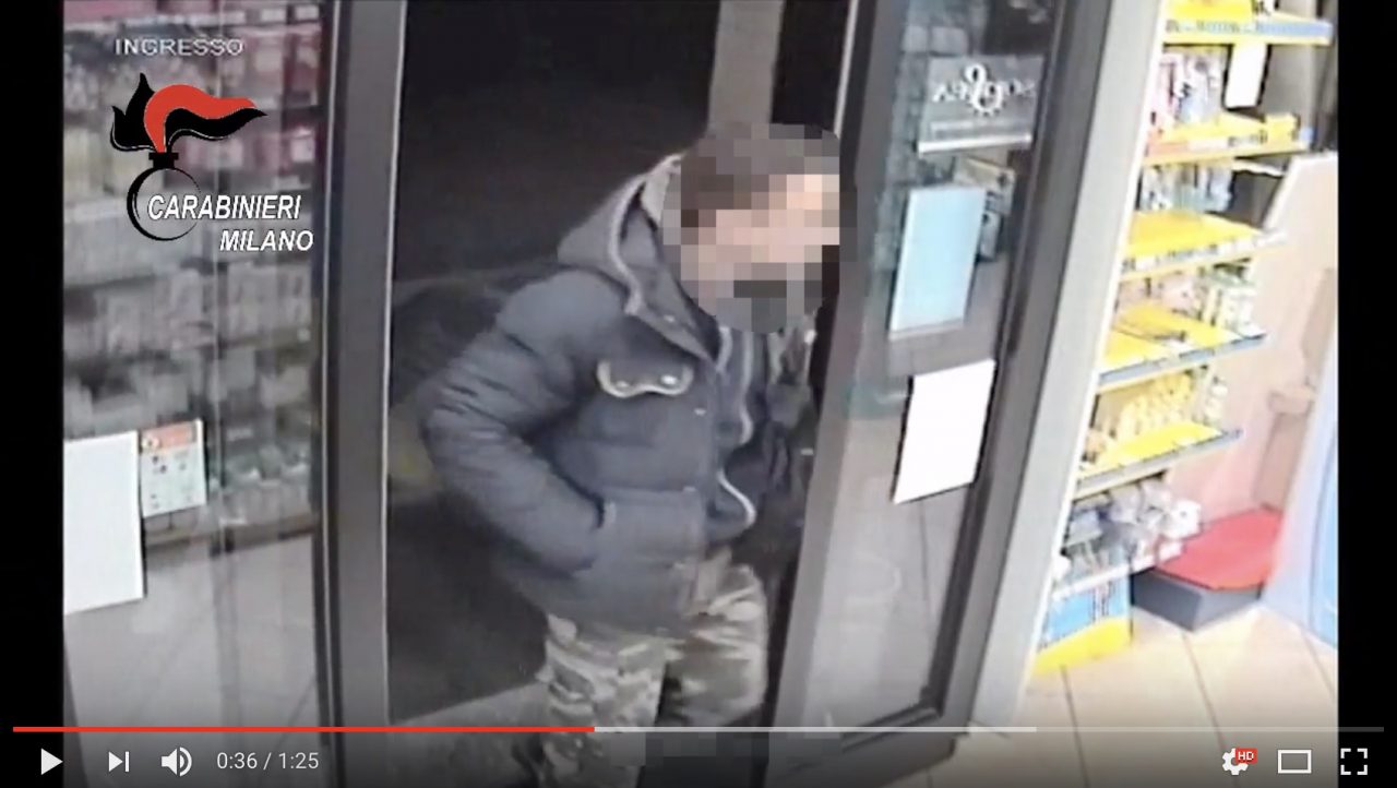 Aveva rapinato una panetteria a Cesano e una farmacia a Trezzano: arrestato 46enne (VIDEO)