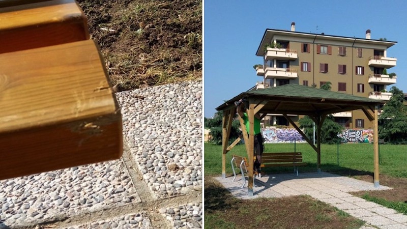 Parco Mortisia, Nuove panchine vandalizzate dopo un solo giorno