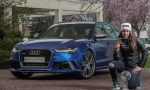 Audi Italia celebra Sofia Goggia con la RS 6 Avant Performance