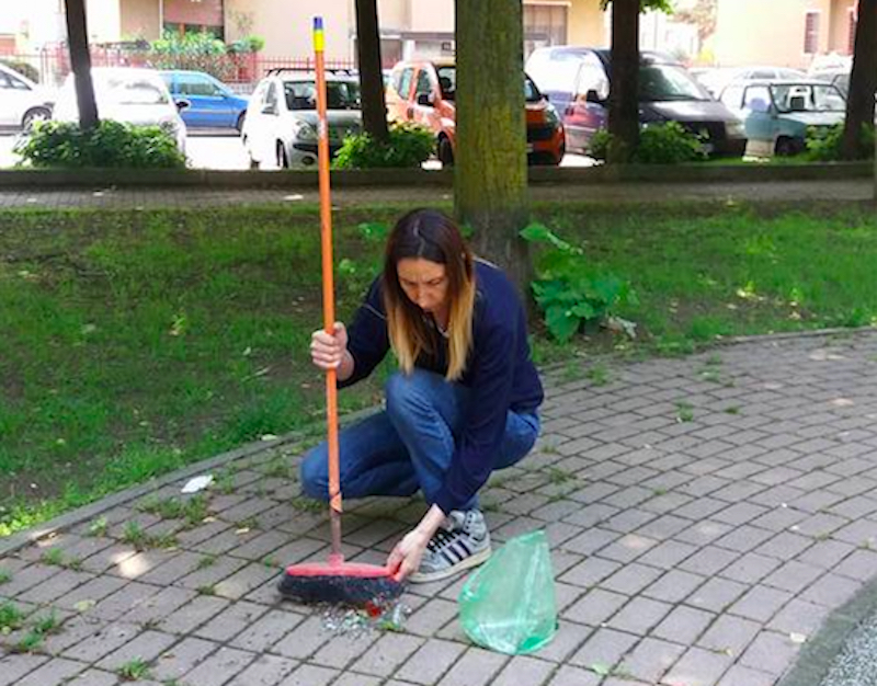 Ecco il gesto di civiltà che apprezziamo: Grazie Nicoletta