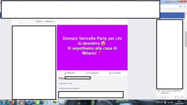 Varicella party | Sentito l’avvocato della mamma che ha scritto il post