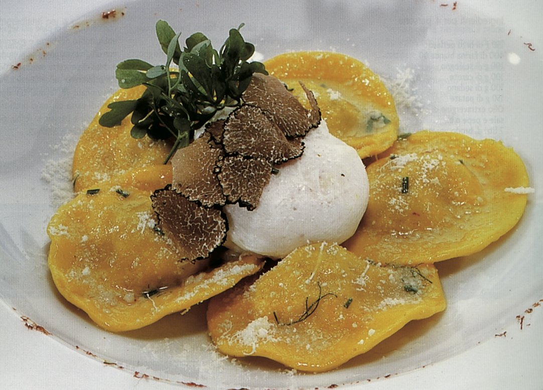 Ricetta ravioli al formai de Mut