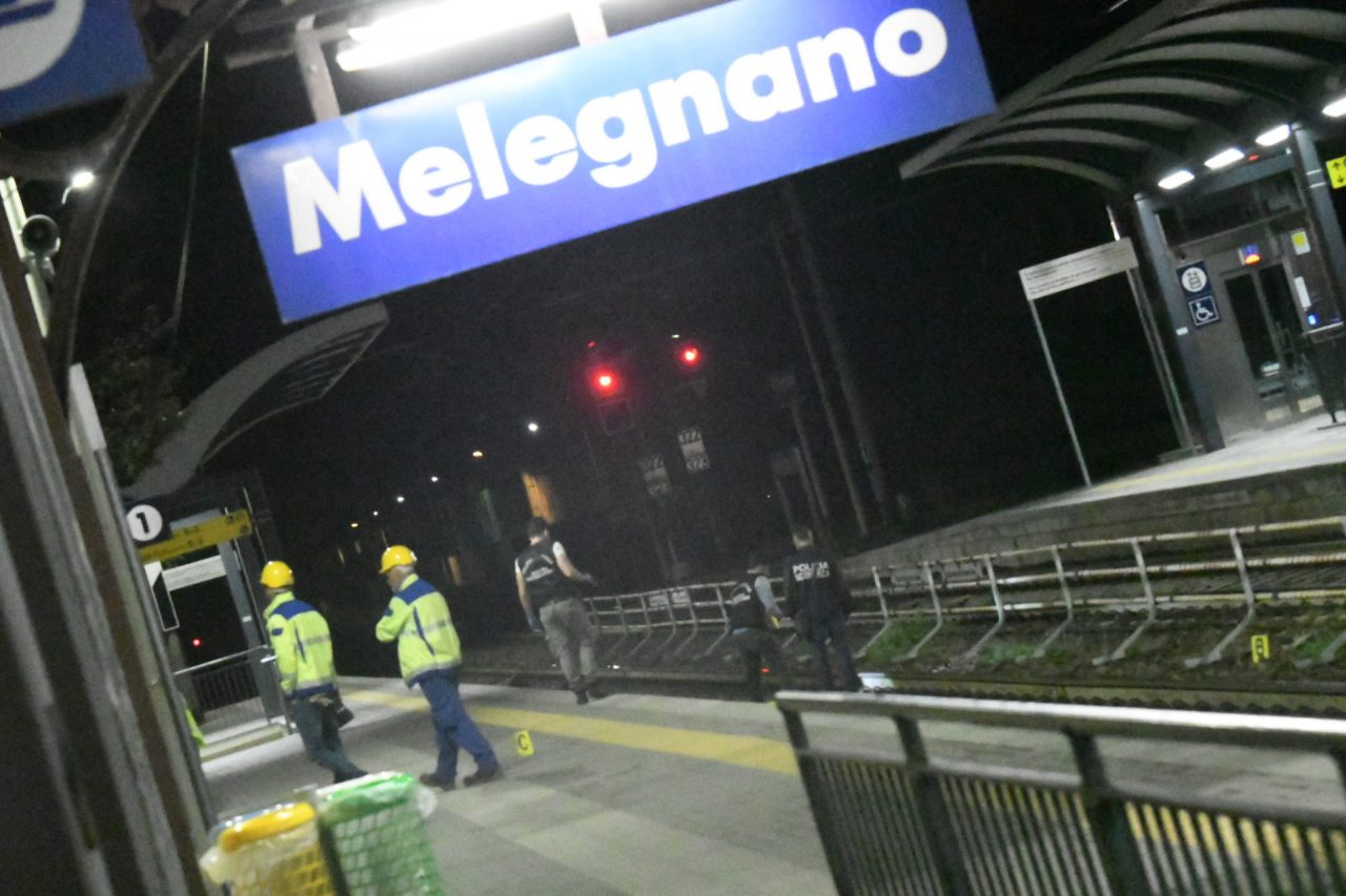 Travolta dal treno