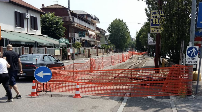 Sicurezza nei cantieri a Cesano, il M5S invia un esposto FOTO