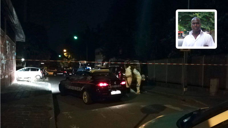 Freddato in strada, morto un 54enne in via Curiel a Corsico. Omicidio a sfondo razzista o droga? FOTO e VIDEO