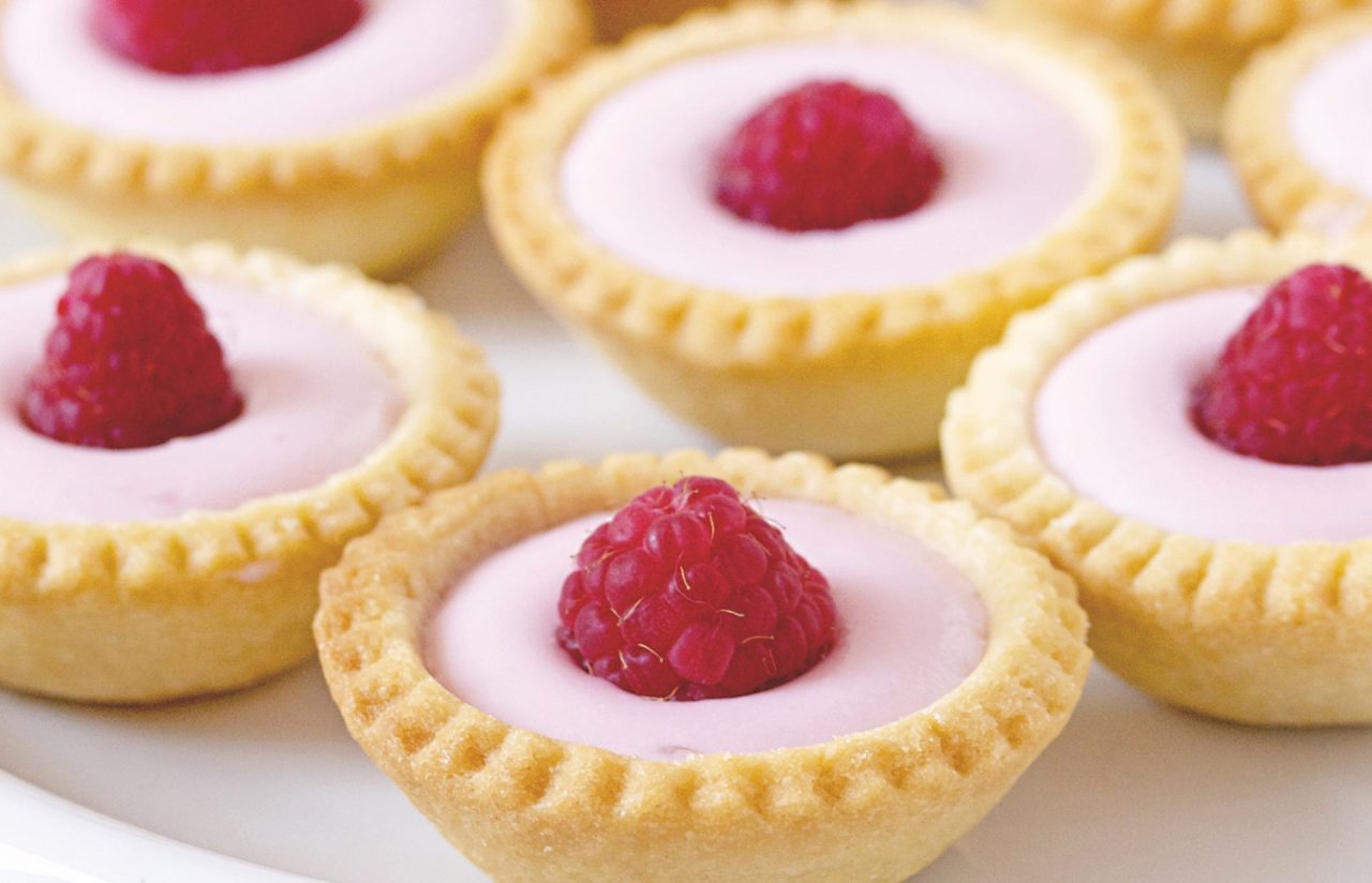 Ricetta tartellette alla mousse di lamponi