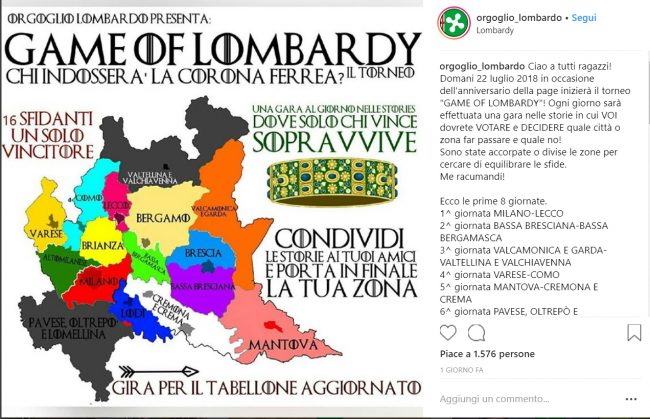 Game of Lombardy, è giunta l’ora di stabilire la più forte