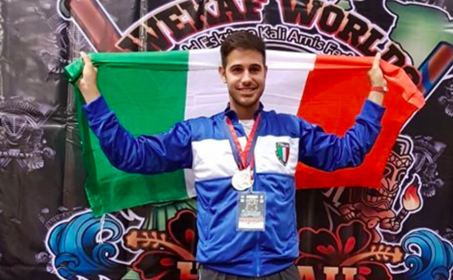 Cesare Lunato si è portato a casa un argento e un bronzo con la nazionale italiana