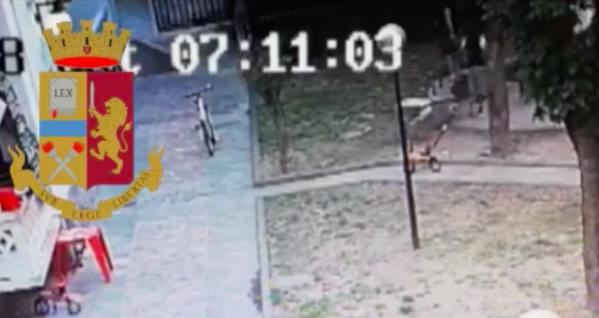 La Polizia di Stato ferma un 23enne per rapina. VIDEO