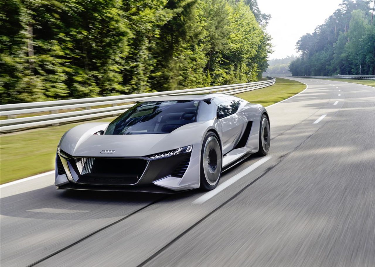 Audi PB18 e-tron, il concept della supercar del futuro