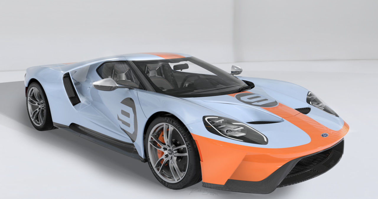 Nuova Ford GT Heritage Edition 2019 con livrea Gulf Oil