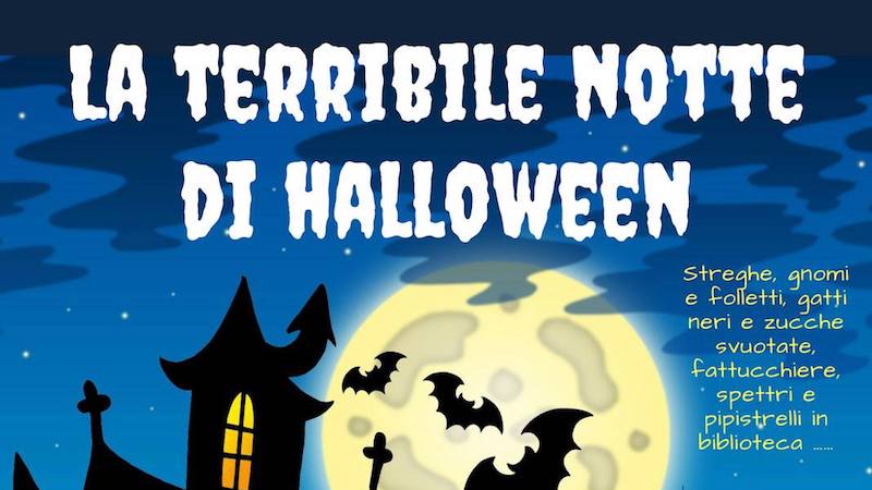 La biblioteca si trasforma in un castello stregato: tutto pronto per la notte di Halloween
