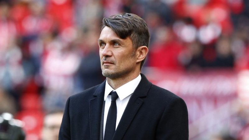 Maldini e Conti puniti dall’arbitro durante una partita della Primavera