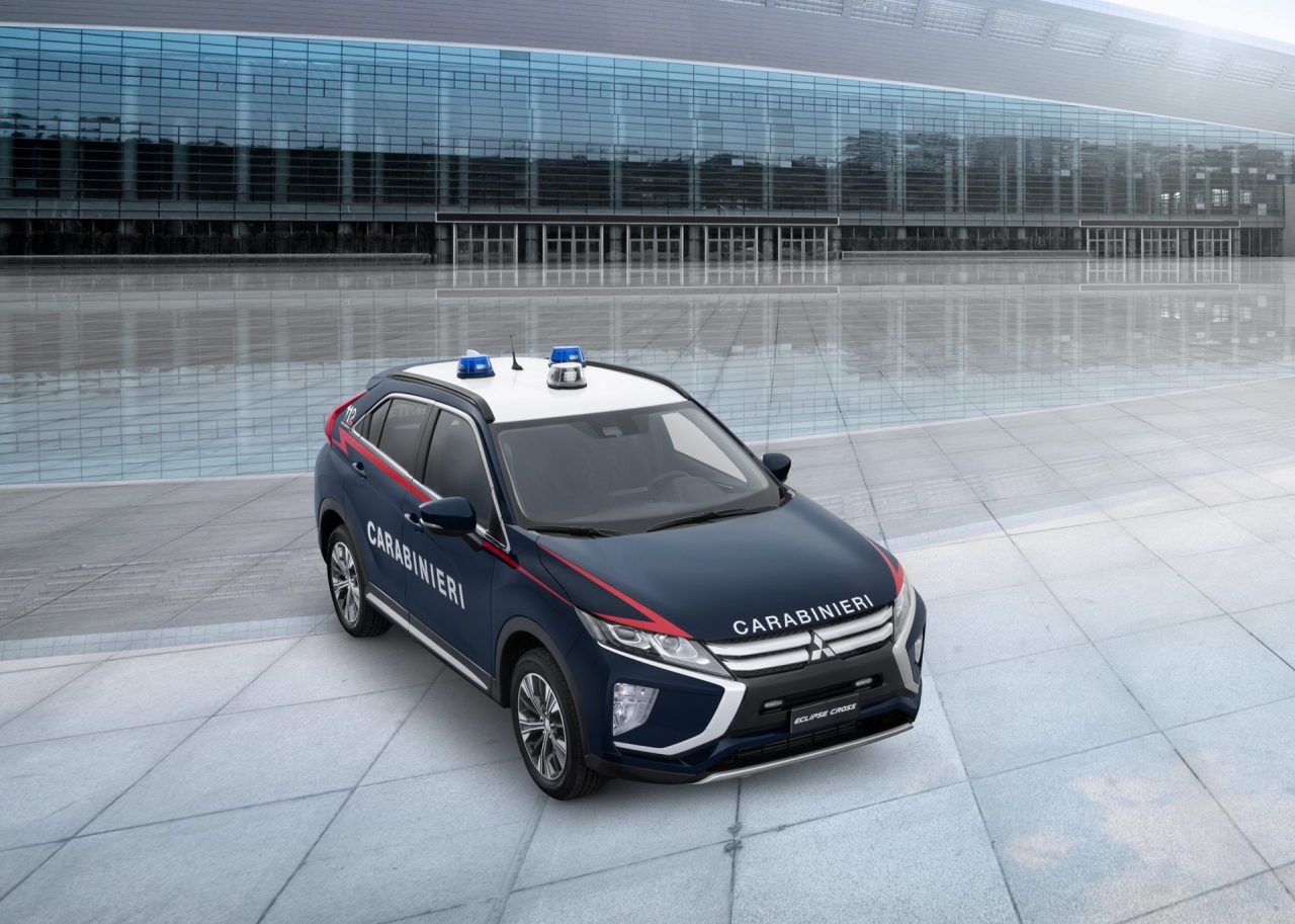 Mitsubishi Eclipse Cross per i Carabinieri, due SUV per l’Arma