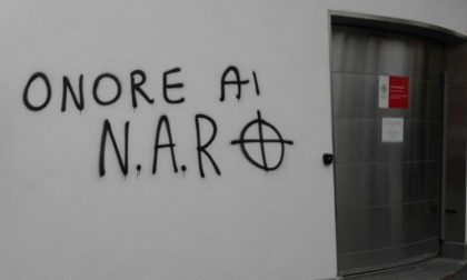 Scritta fascista sui muri del centro disabili