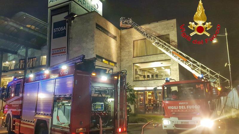 FLASH | Incendio da Lops a Trezzano FOTO