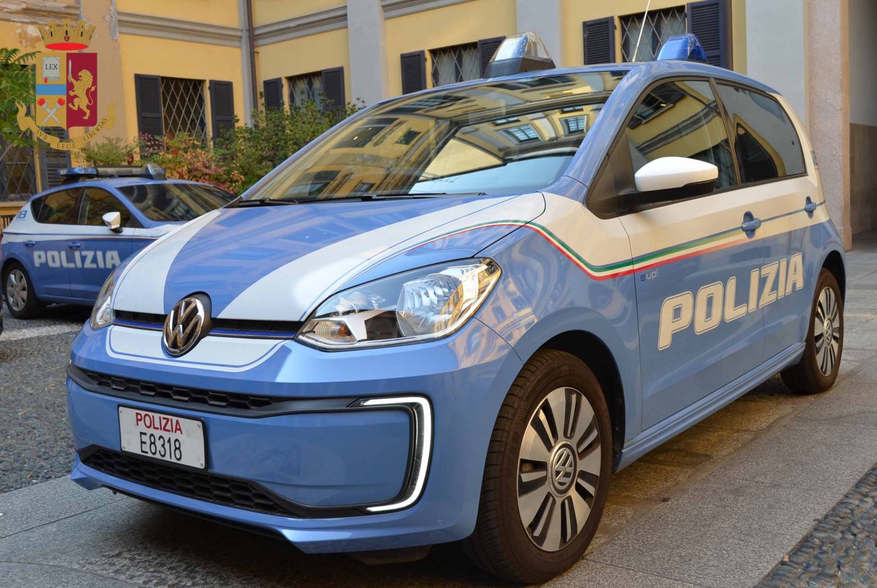 Una Volkswagen E-Up per la Polizia di Milano