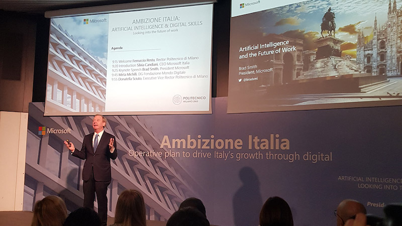 Scuola e Intelligenza Artificiale: 35 hub di Microsoft in tutta Italia, uno al Falcone-Righi