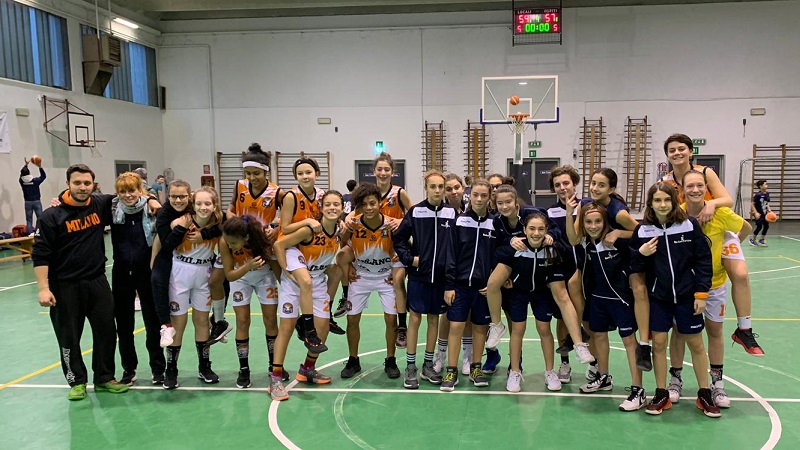 BASKET Femminile U13, Corsico vs Sanga