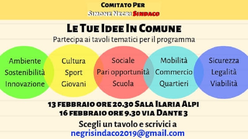 Partecipazione e confronto, domani secondo appuntamento con i Tavoli tematici