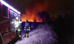 Incendio agli orti privati: trovati rifiuti e diversi elettrodomestici bruciati