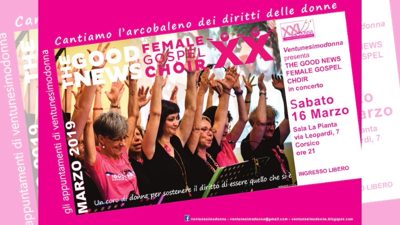 Questa sera The Good Female Gospel Choir a Corsico