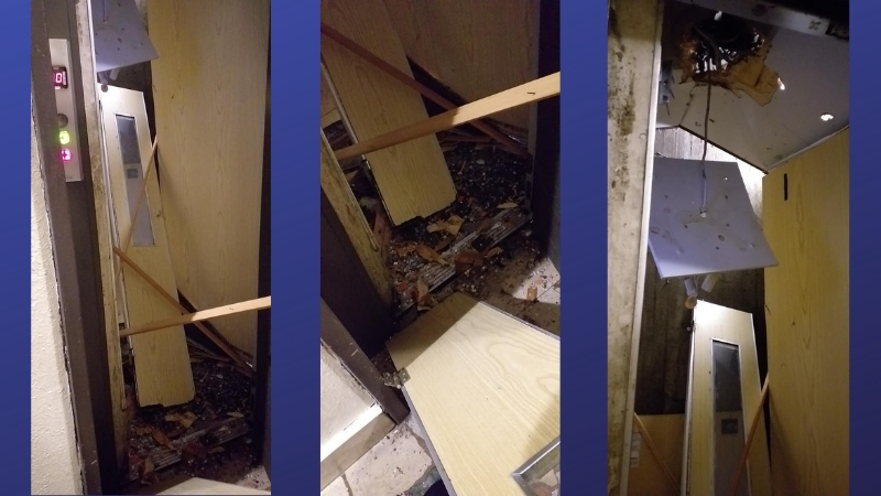 Esplode ascensore in via Lope de Vega: indagini in corso