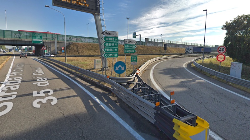 Interventi di Serravalle: chiuso svincolo di entrata dalla statale pavese