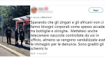 "Zingari e africani sporcano le pensiline": l'azienda di trasporto risponde al commento