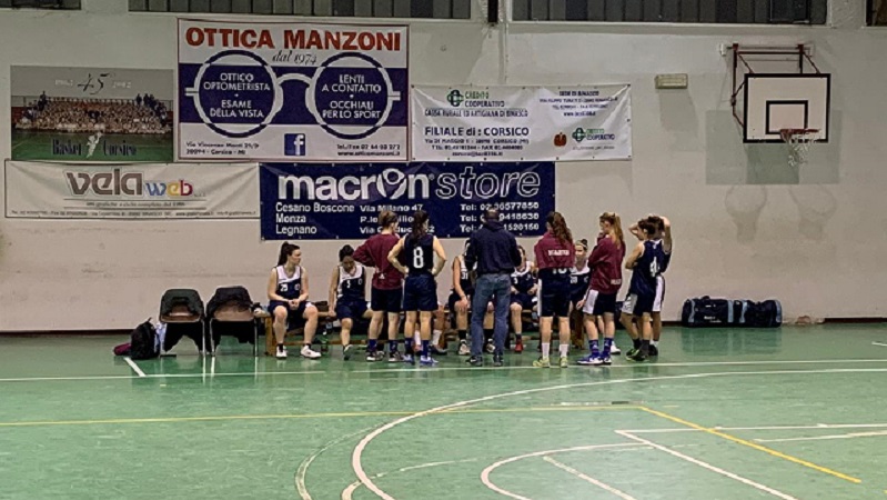 BASKET | Promo Femminile, Corsico vs Real Busto