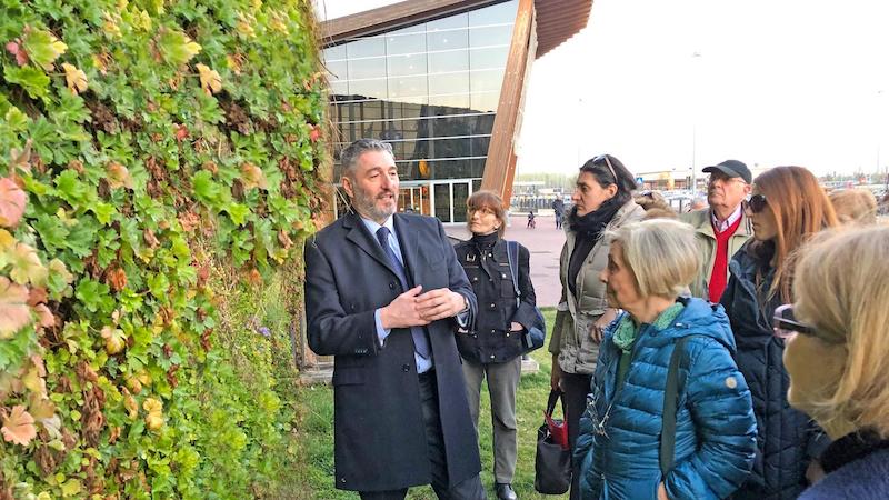 Il giardino verticale di Rozzano tra le meraviglie di Green Cities