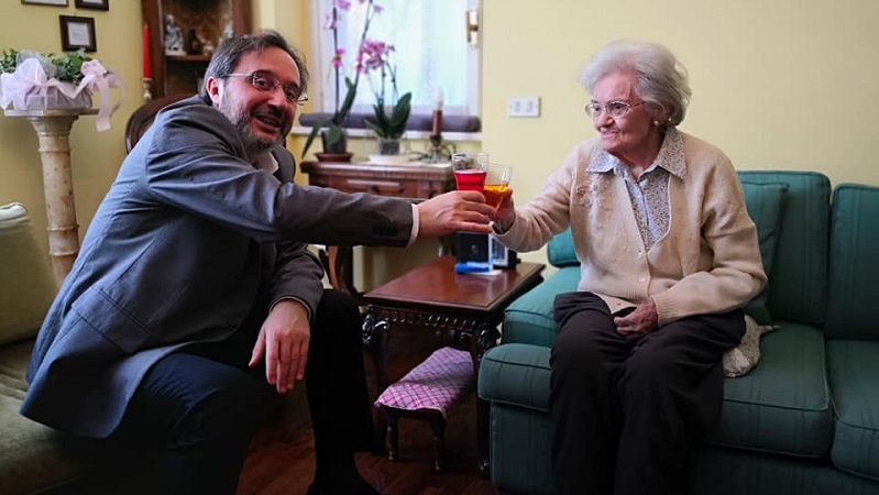 Auguri a nonna Maria che compie 100 anni