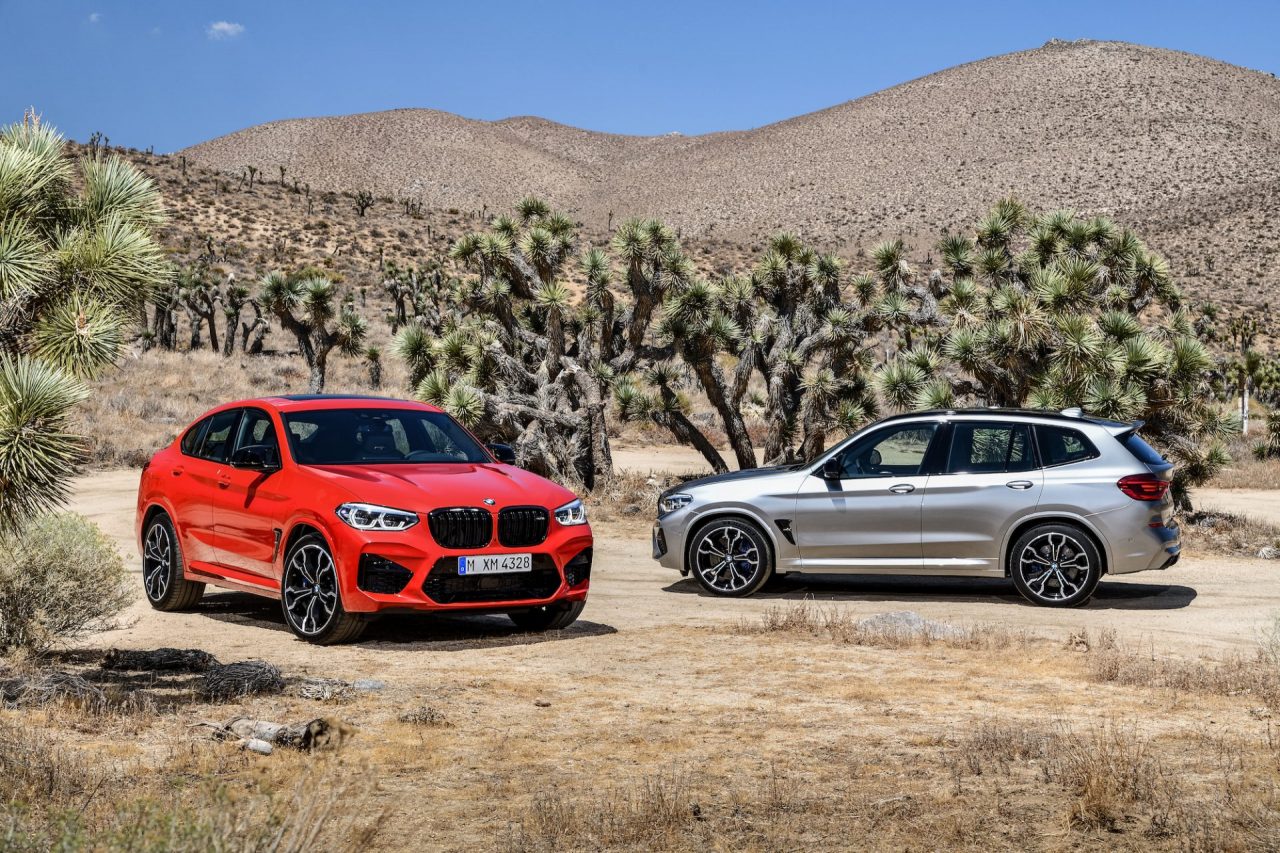Nuove BMW X3 M e X4 M Competition
