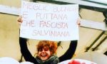 Salvini pubblica la foto della manifestante: migliaia di insulti per la 23enne