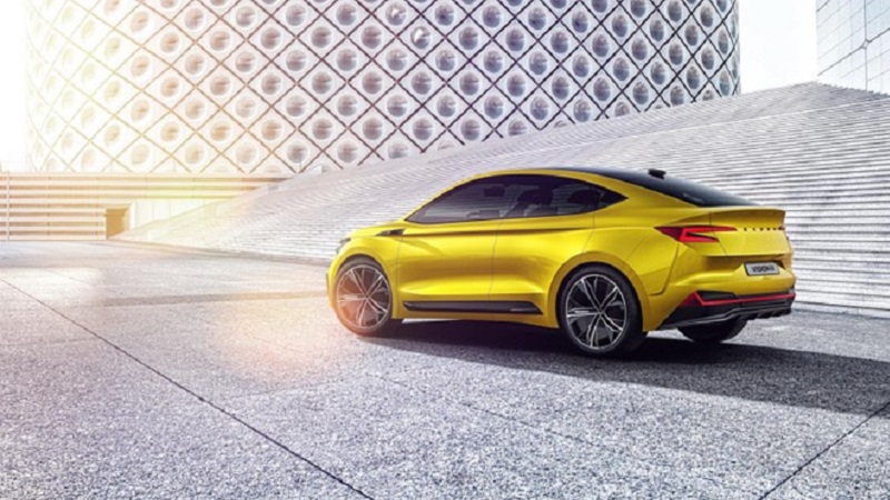 Salone di Ginevra 2019 | SKODA Vision iV Concept un SUV elettrico con design da coupé