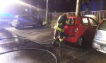 Ancora fiamme a Rozzano: incendio di un'auto e di un box VIDEO