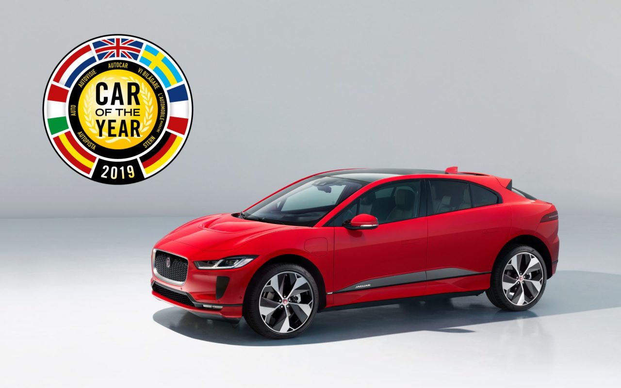 Jaguar I-PACE eletta “Auto dell’anno”