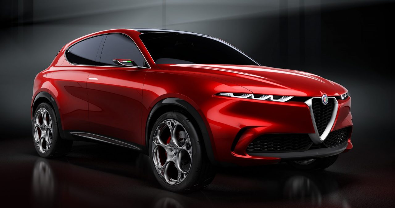 Nuova Alfa Romeo Tonale, concept car del suv compatto ibrido plug-in