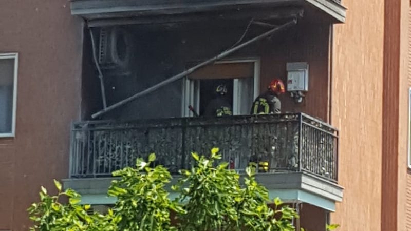 Incendio in appartamento di via Bologna: nessun ferito