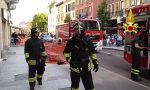 Incendio in un ristorante: intervengono cinque mezzi dei vigili del fuoco FOTO