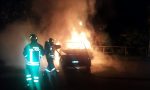 Fiamme nel weekend: auto date alle fiamme a Lacchiarella e Rozzano