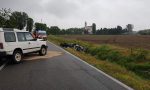 Incidente lungo la strada Mirasole: due feriti e traffico paralizzato