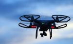 Drone in volo per monitorare traffico e inquinamento