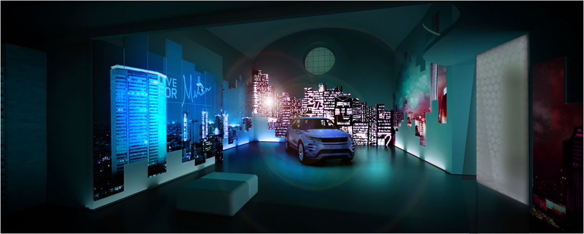 Range Rover Evoque protagonista alla Milano Design Week
